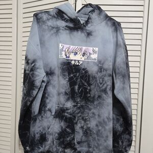 HXH KILLUA EYES TYEDYE HOODIE